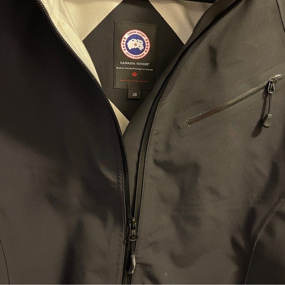 Canada Goose Black Timber Shell Jacket size large women - Picture 7 of 9